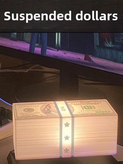 Magnetic Levitation Dollar Bill Lamp