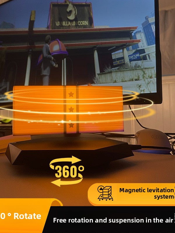 Magnetic Levitation Dollar Bill Lamp